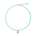 Minty Hamsa Guardian Necklace SUMERRO