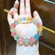 Multicolor Rutilated Gem Bracelet SUMERRO