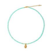 Minty Hamsa Guardian Necklace SUMERRO